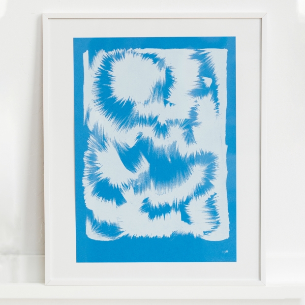 Cloud in Blue Mwahrk Uit Het Gareel