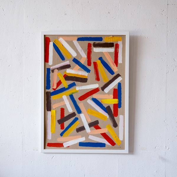 Stripe Painting Mwahrk Uit Het Gareel